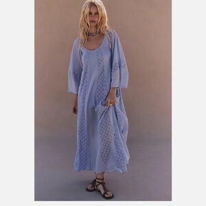 Free People Starlight Maxi Dress dawn breeze